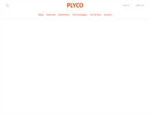 Tablet Screenshot of plyco.com.au