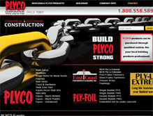 Tablet Screenshot of plyco.com